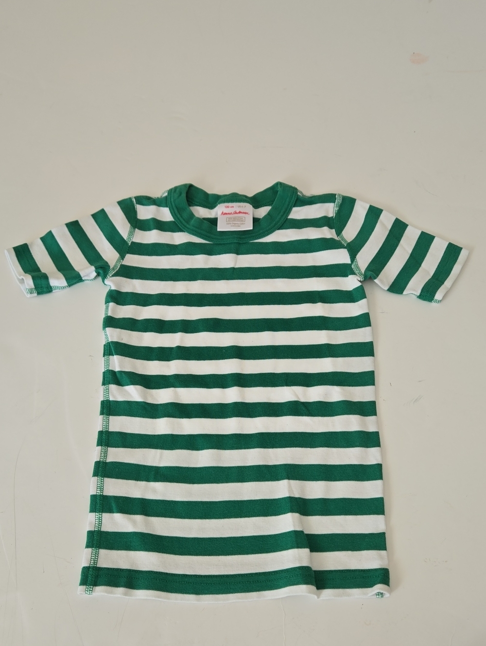 Hanna Anderson Striped T-Shirt Size 6-7